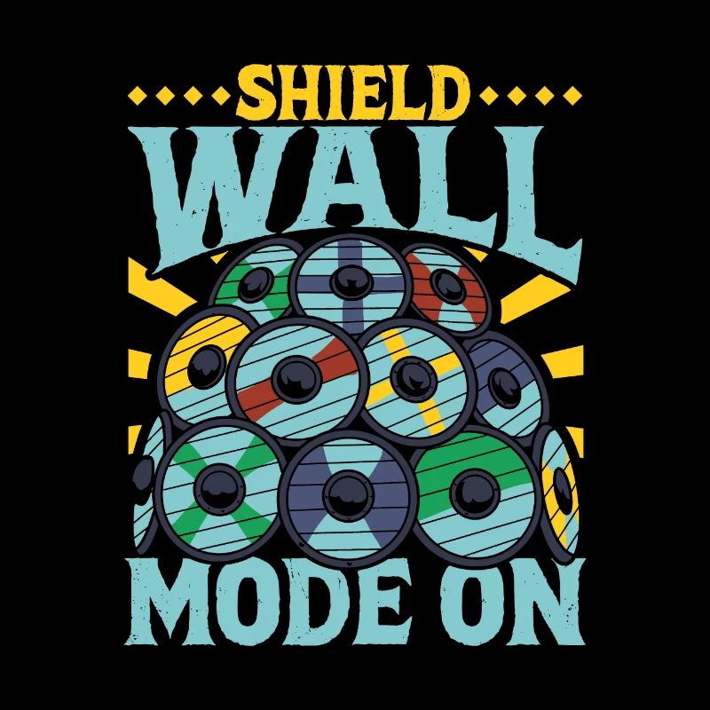 Mode Mur de bouclier activé - Viking Shield Wall