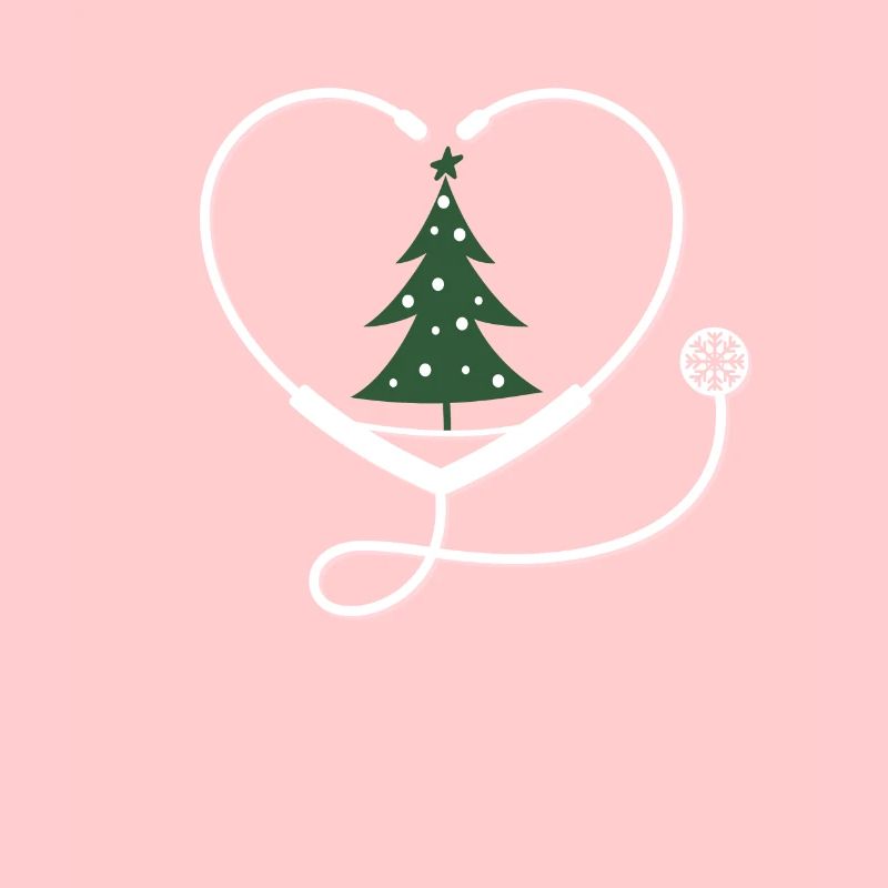 Nurse Christmas Tree Snowflake