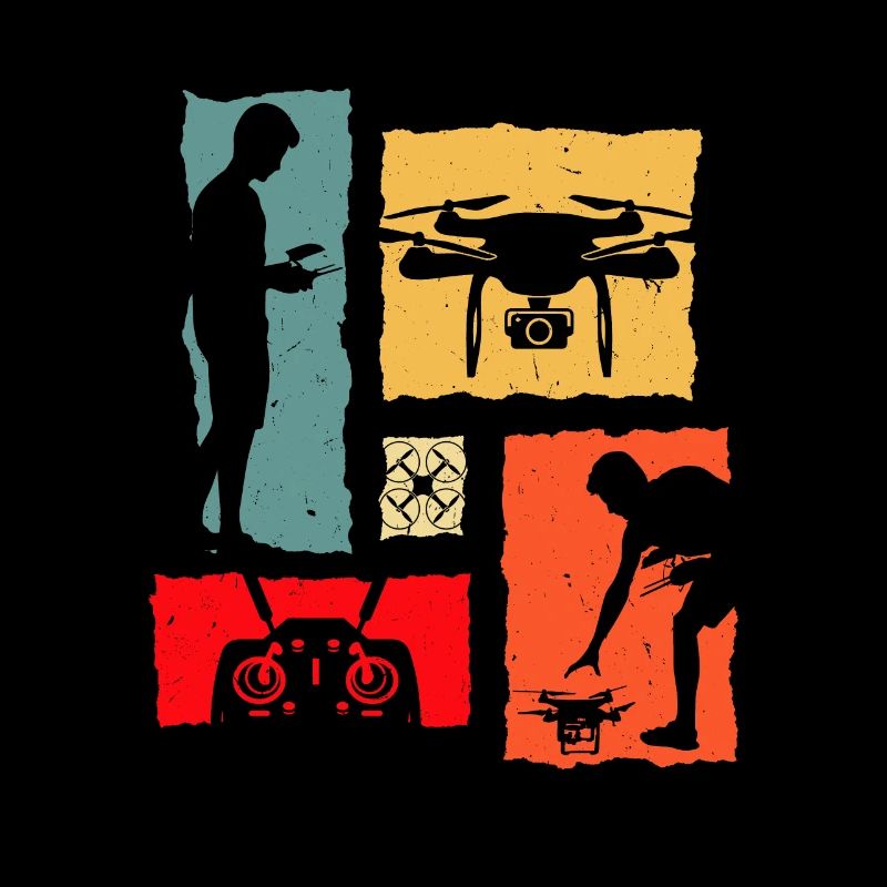 Drone Retro Drone Drone Pilots