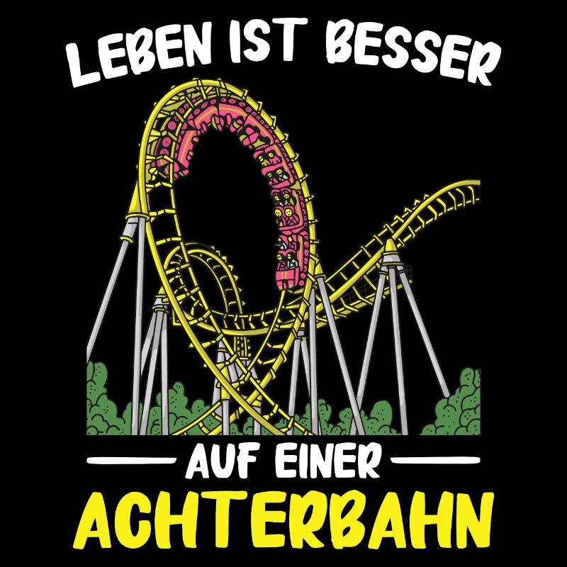 Achterbahn Freizeitpark Roller Coaster
