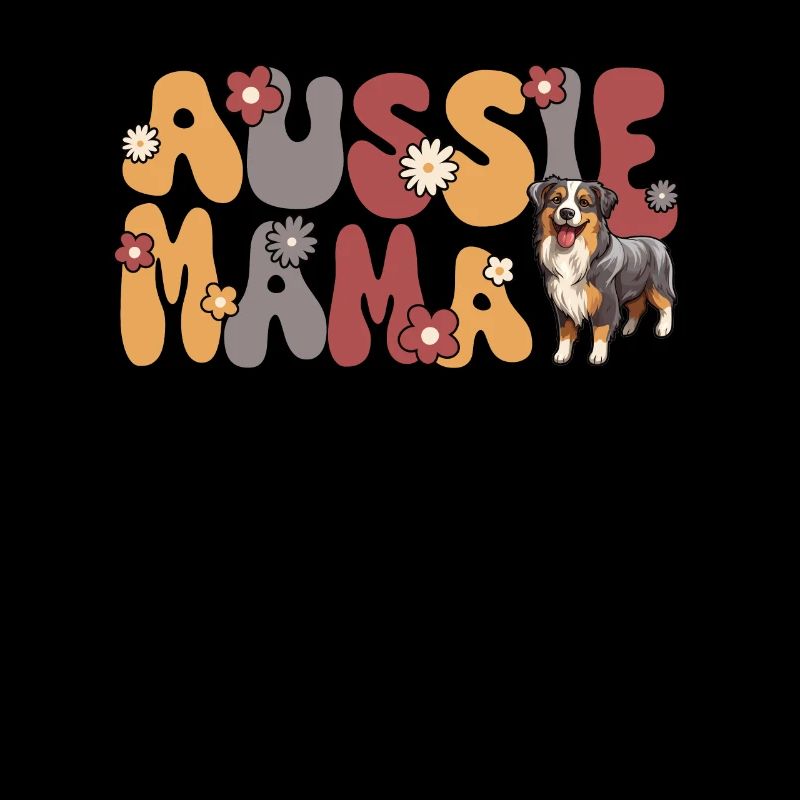 Australian Shepherd Blue Merle Groovy Aussie Mama