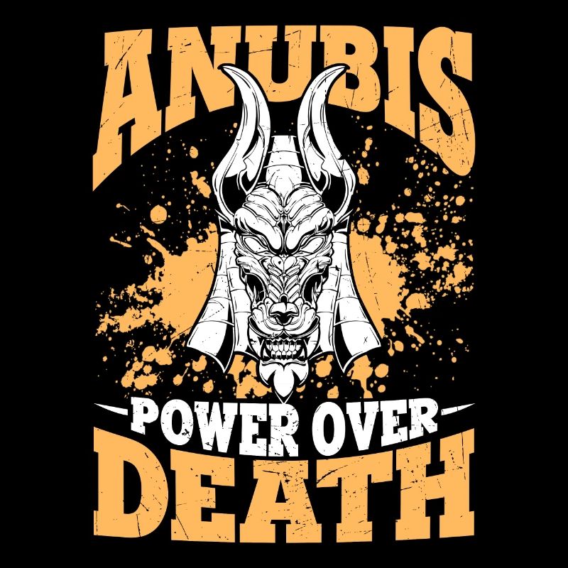Anubis Power Over Death Gott Des Todes Geschichtsf