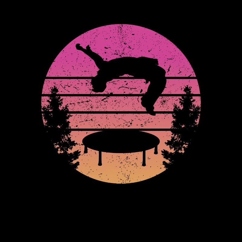 Trampoline Retro Backflip