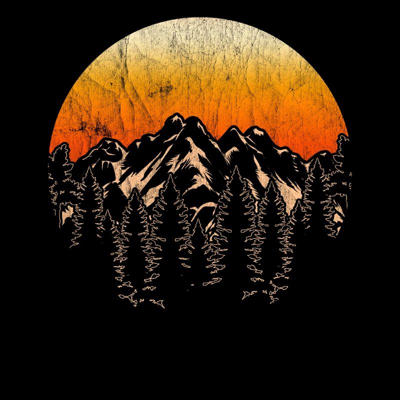 Trees Gift Mountains Sunsets Nature