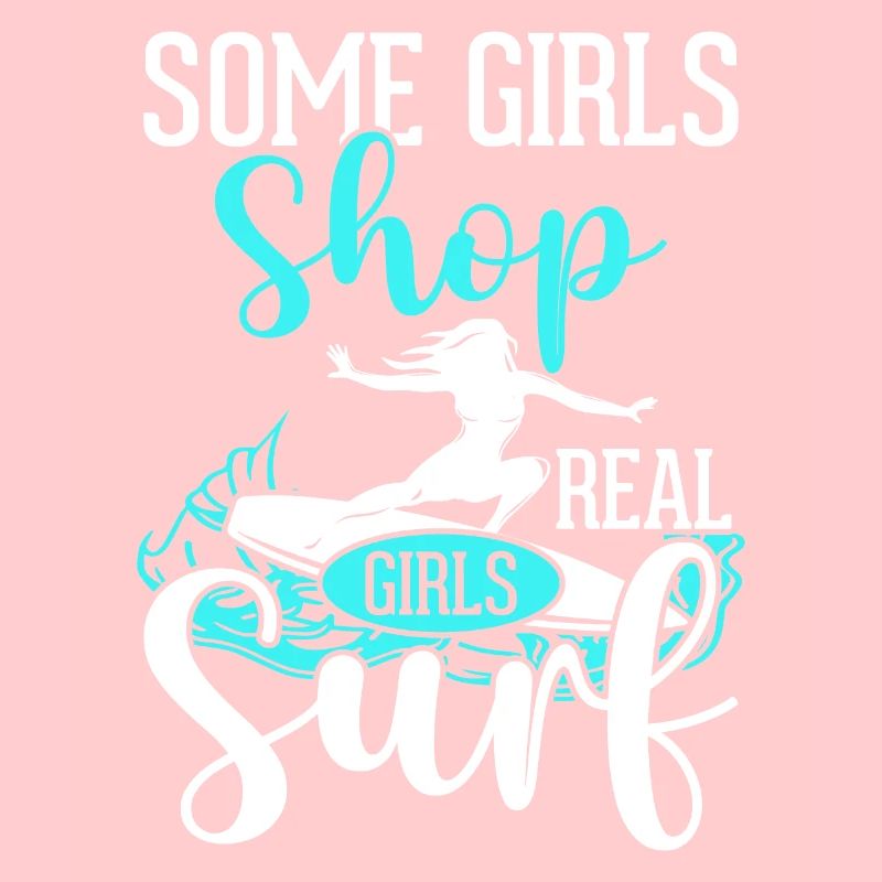 Manche Mädchen Shoppen Echte Mädchen Surfen