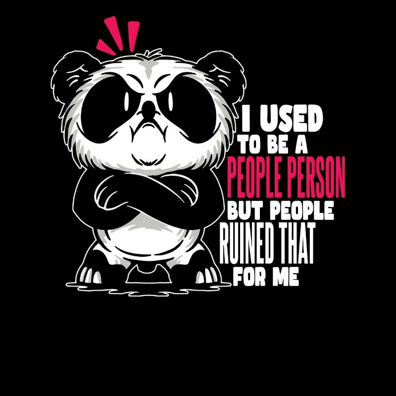 J’avais l’habitude d’être un panda introverti