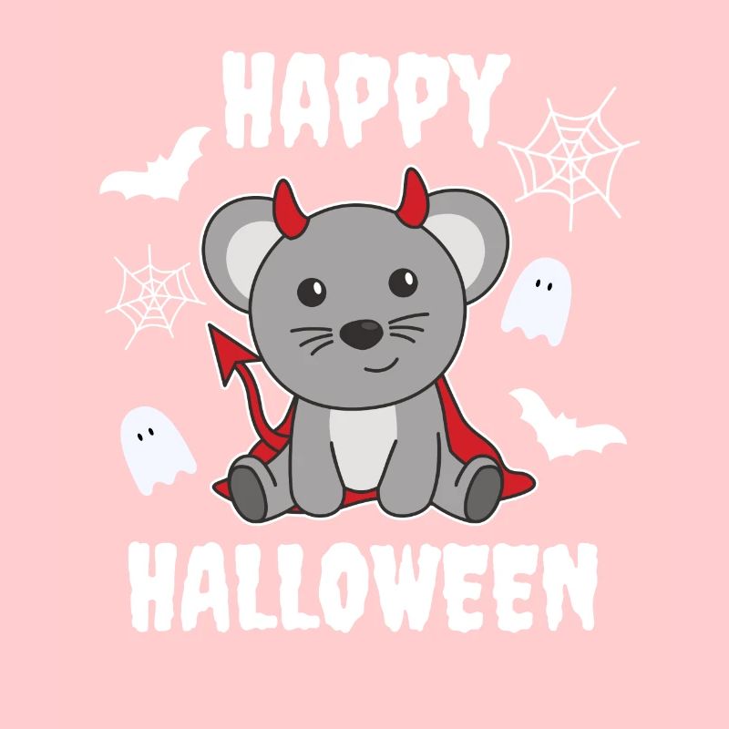 Mouse Happy Halloween Devil Costume