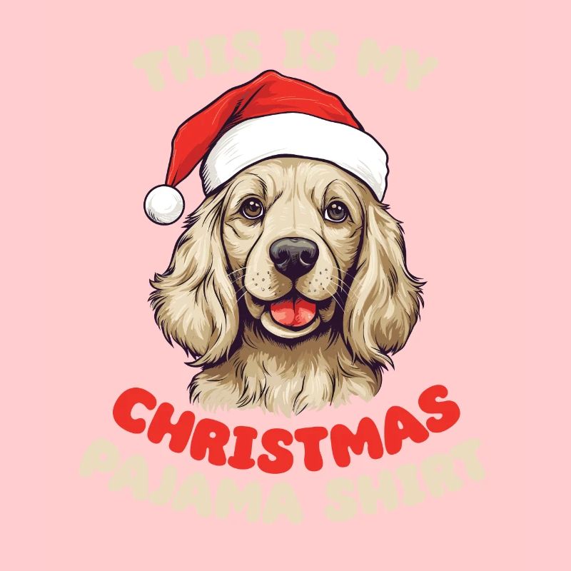 Cocker Spaniel Noël Pyjama Chiens