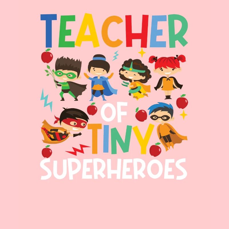 Tiny Superhero Teacher Funny