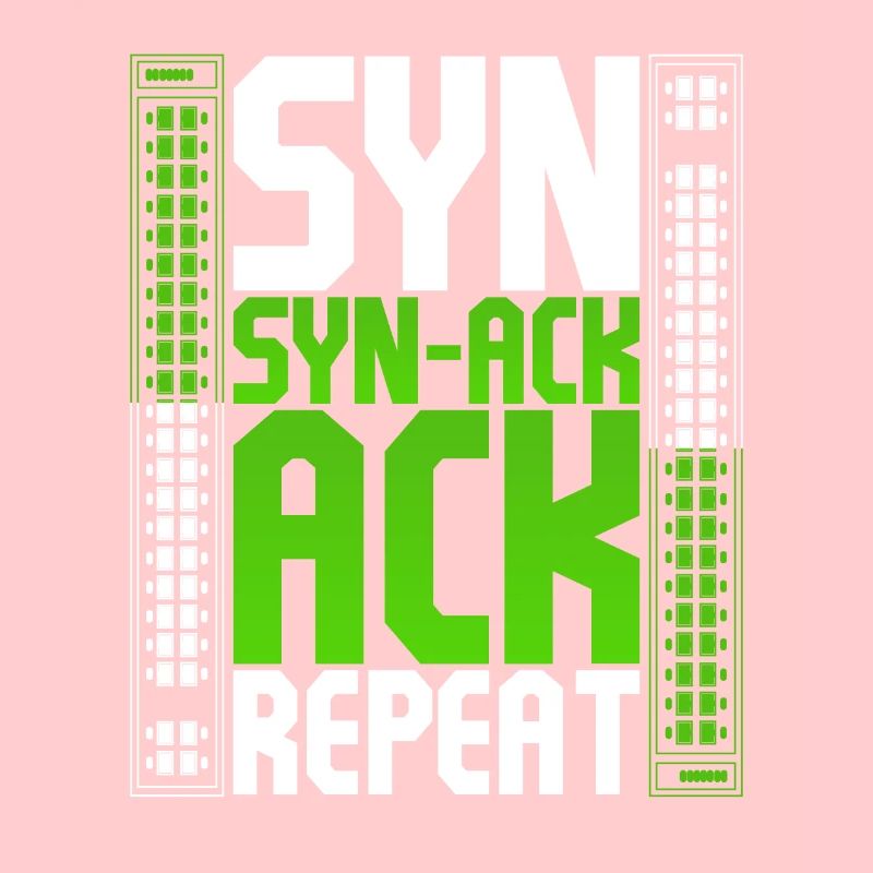 Netzwerkadministrator Syn Syn-Ack Ack Repeat