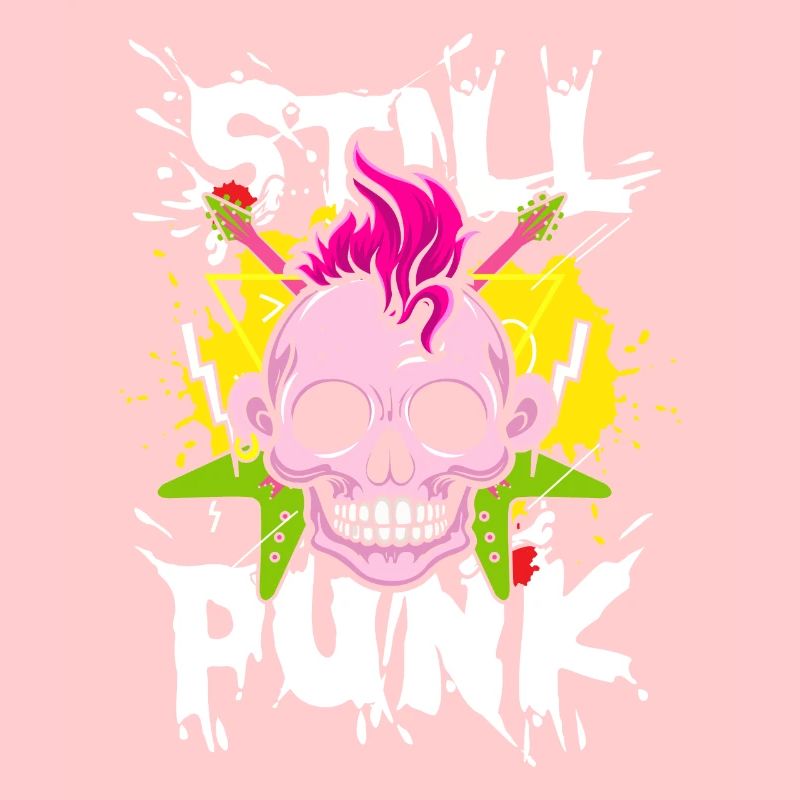 Still punk | anti establishment skull