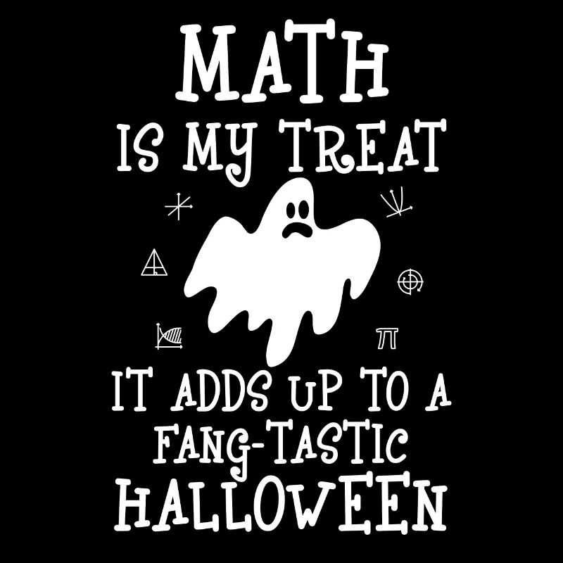 Math Halloween professeur citation drôle