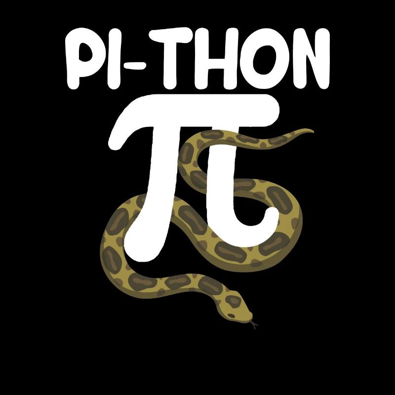 Pi-Thon Funny Pi Day Python Snake Math