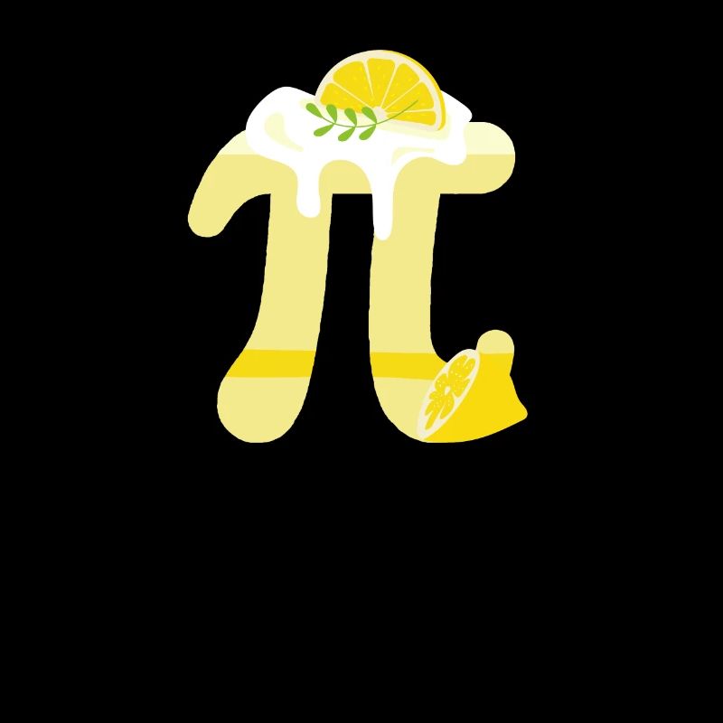 Funny Pi Day Math Lover Lemon Cake Meringue