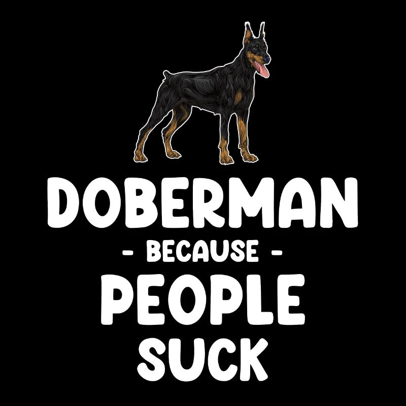Dobermans, parce que les gens