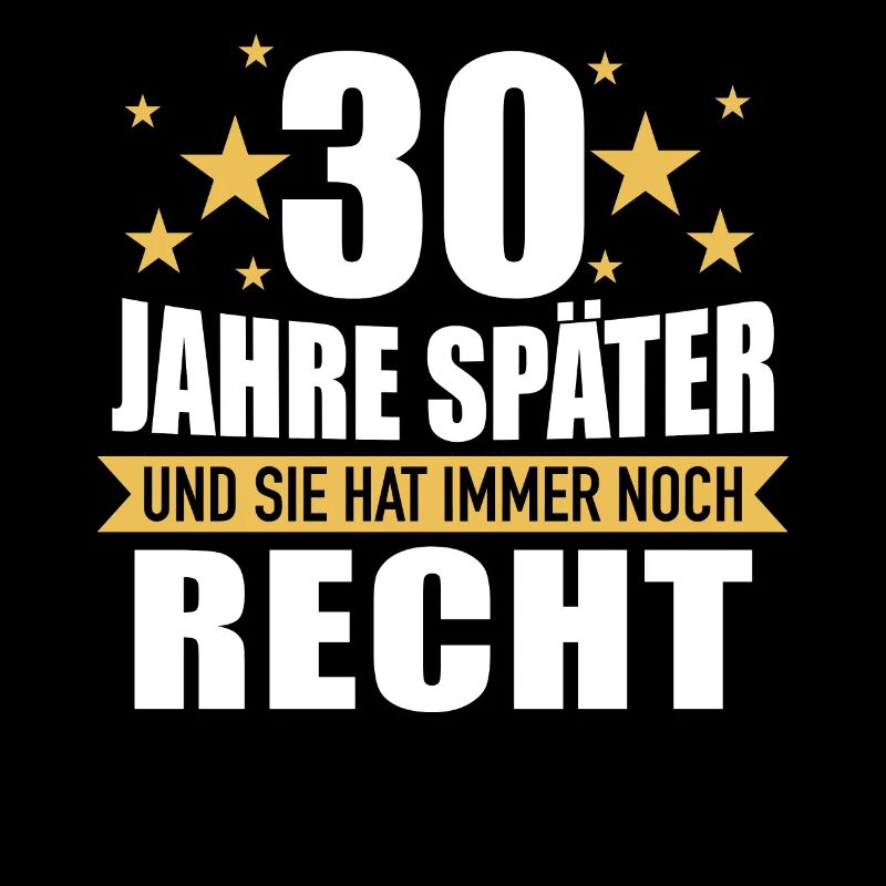 30 Hochzeitstag Jahrestag Ehemann Ehefrau