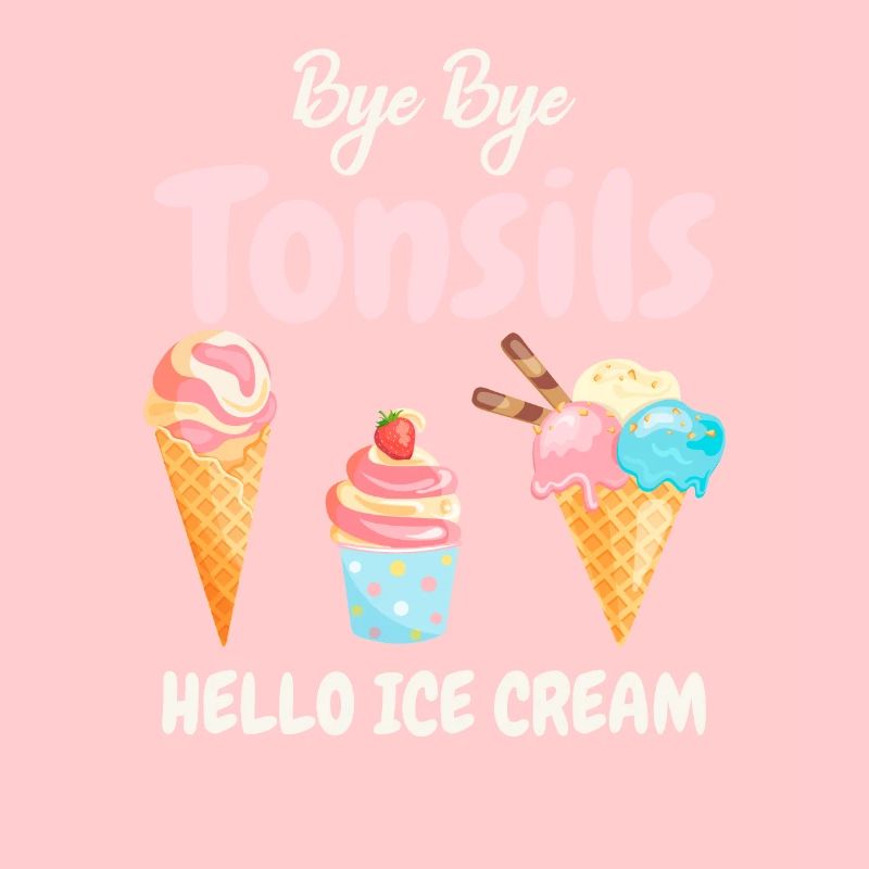 Bye Bye Mandeln Hallo Eis