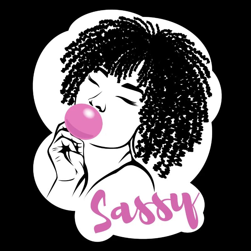 Sassy Chic with Afro Charm