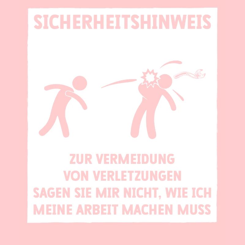 Sicherheitshinweis Lustiger Spruch