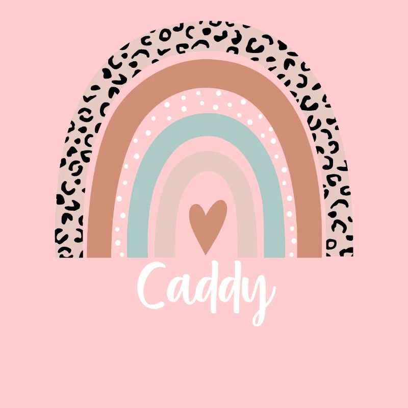 Caddy arc en ciel léopard drôle Caddy appréciation