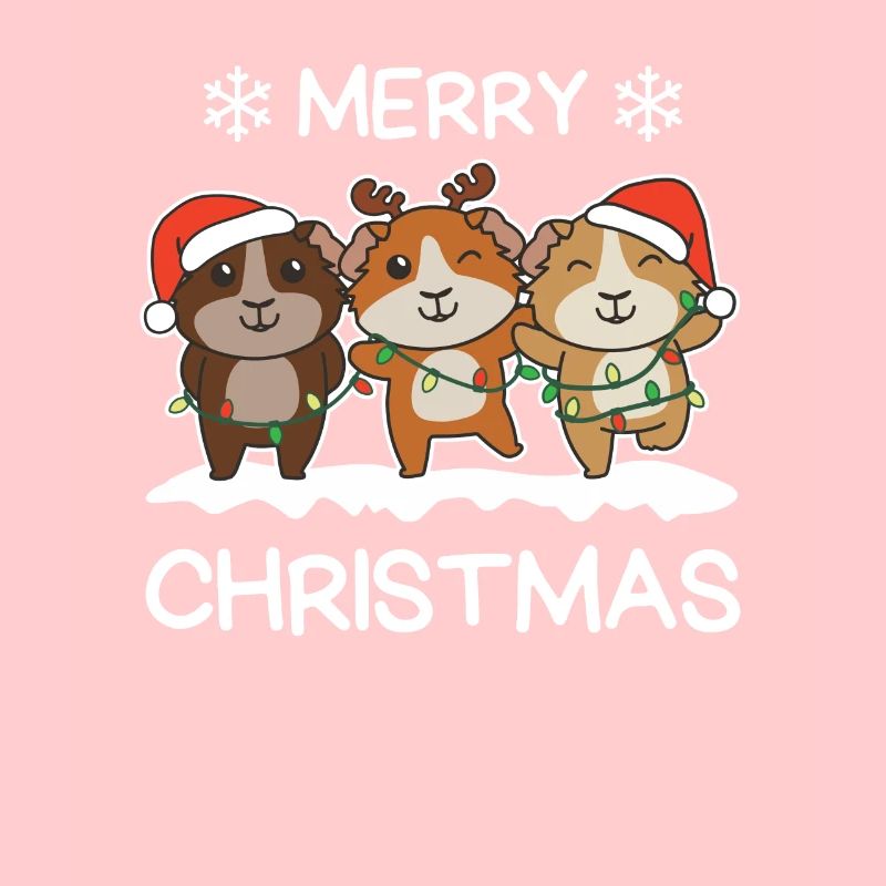 Joyeux Noël Cochon d’Inde Veille de Noël