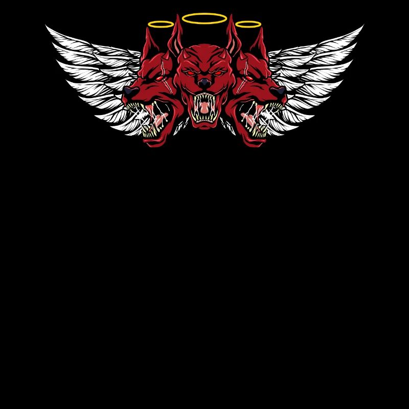 Three-Headed Devil Hound T-Shirt