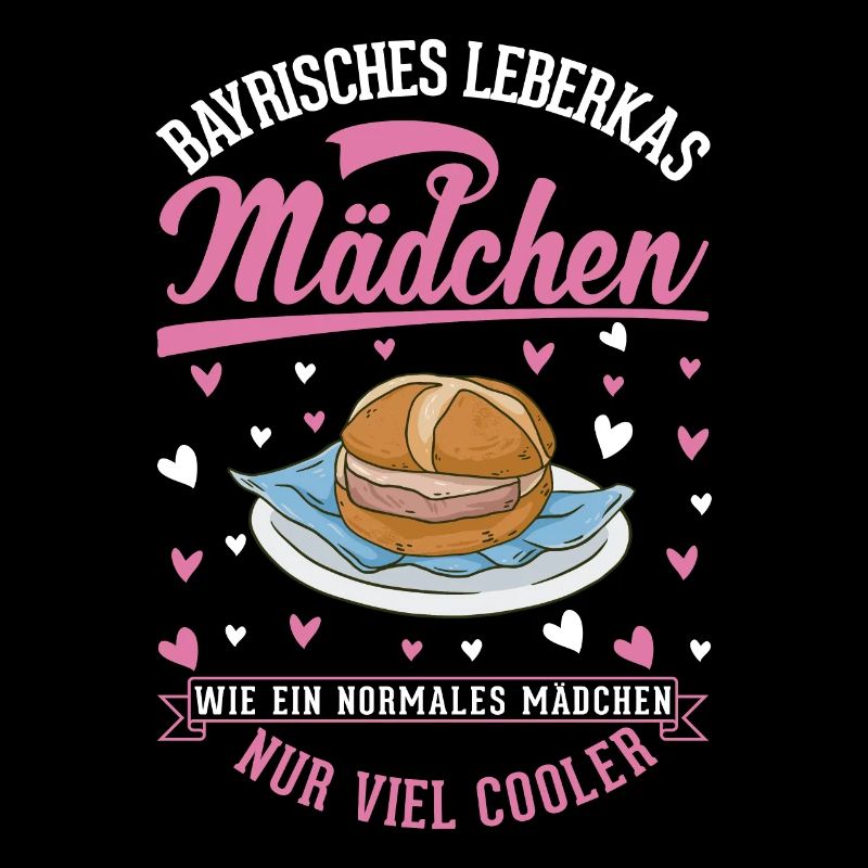 Leberkas Mädchen Leberkäse Fleischkäse