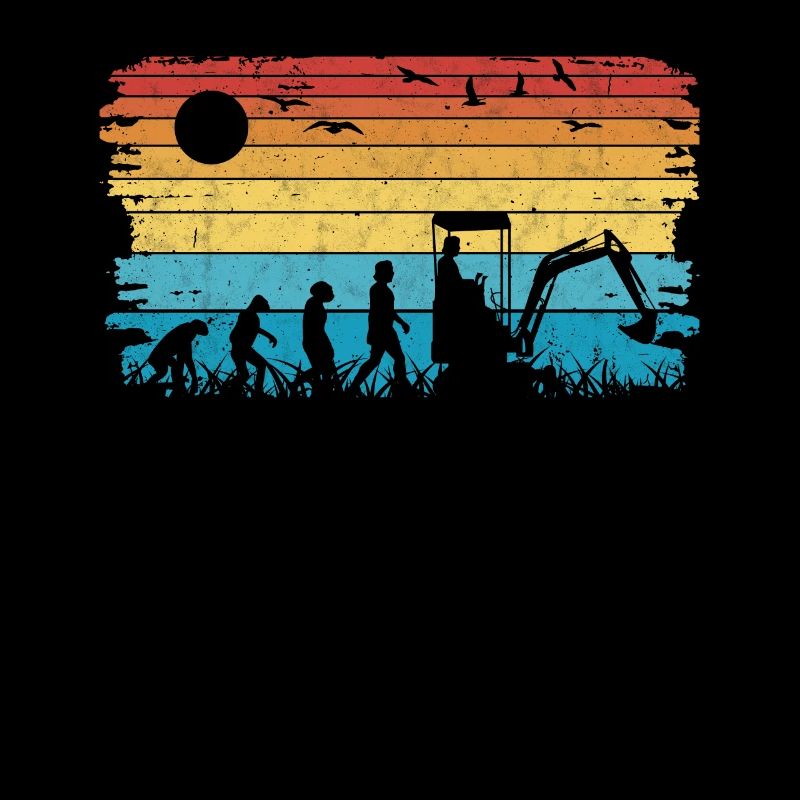 Bagger Evolution Baggerführer Baggerfahrer