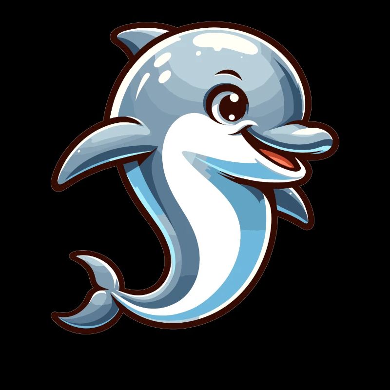 Delfin Kawaii
