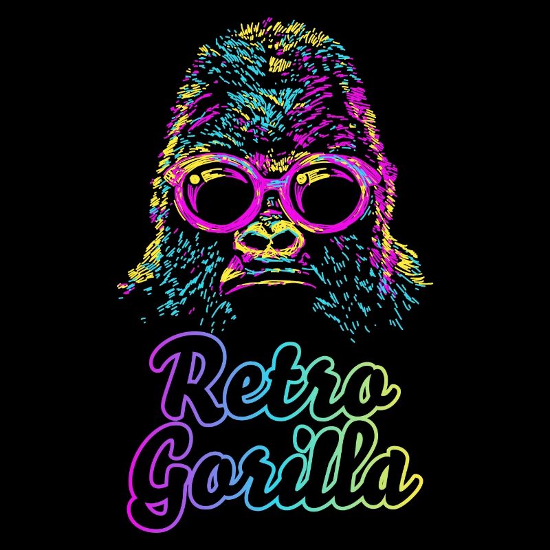 Gorille rétro
