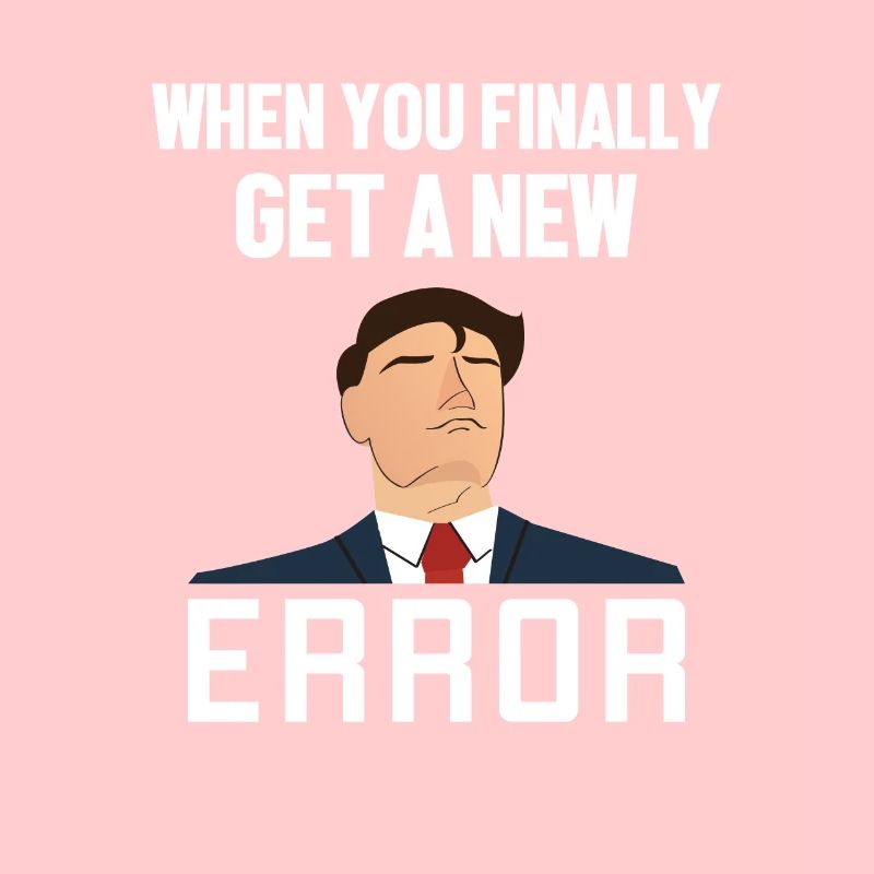 Get a New Error Software Developer Developer