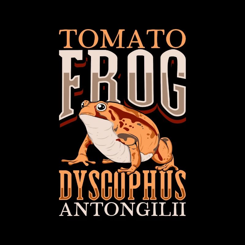 Grenouille de tomate rouge