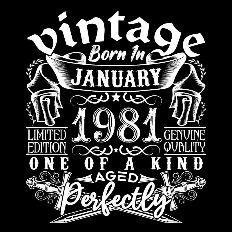 Januar 1981 Geburtstag Januar 1981 Januar