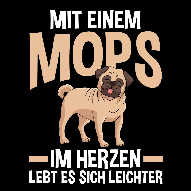 Hund Mops