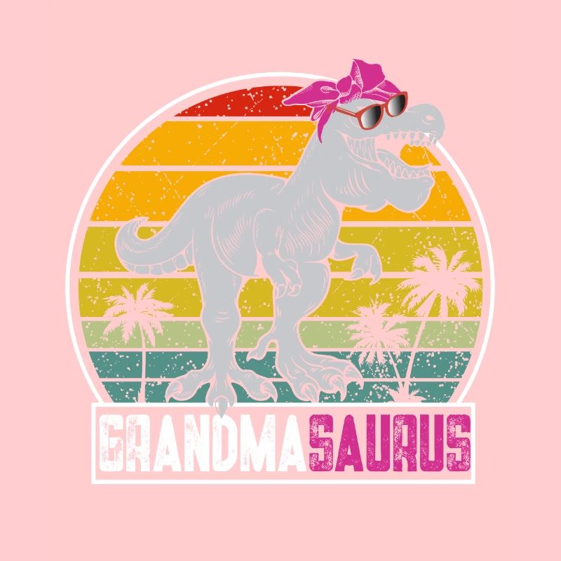 Omasaurus T Rex Dinosaure Granny Saurus
