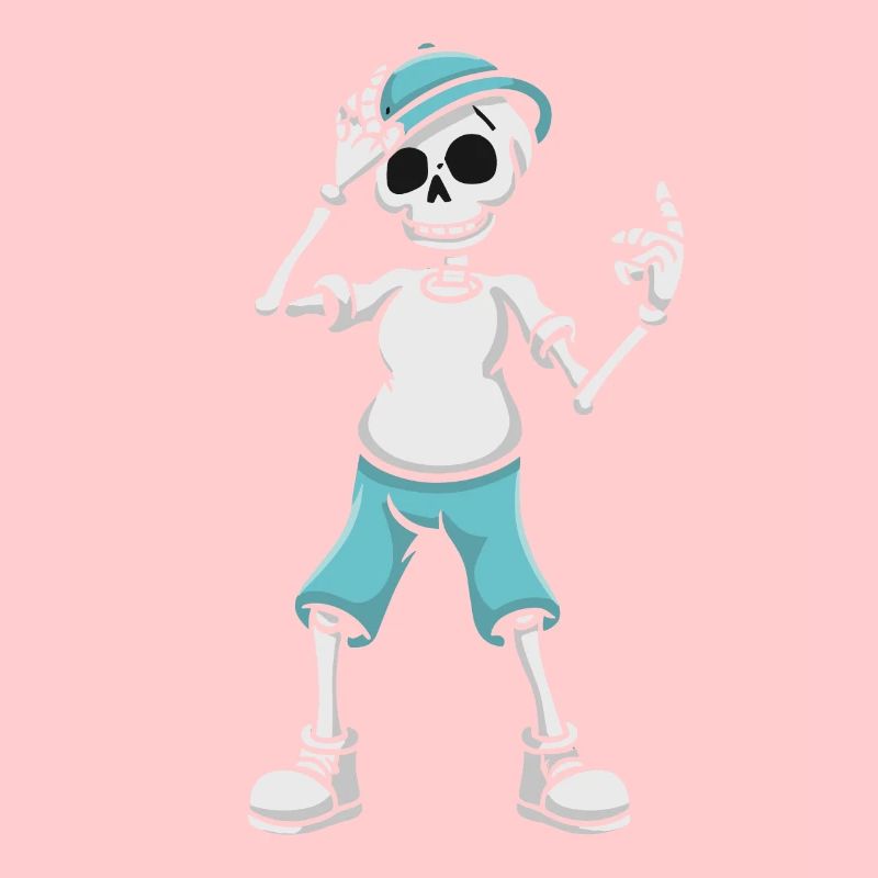 Cool Funny Skeleton