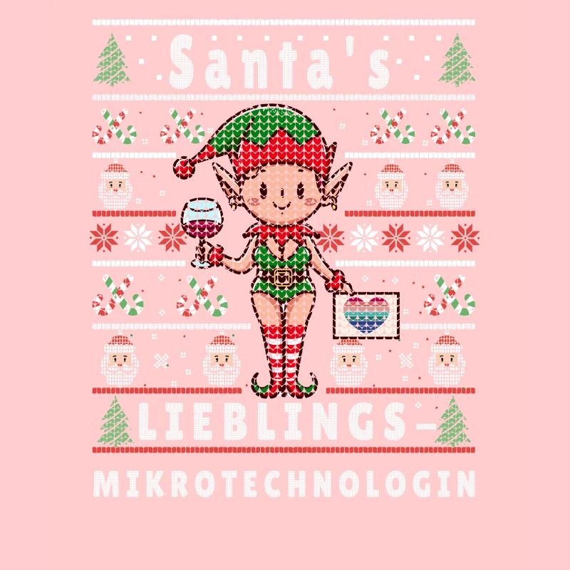 Ugly Christmas SANTA'S FAVORITE MICROTECHNOLOGIST