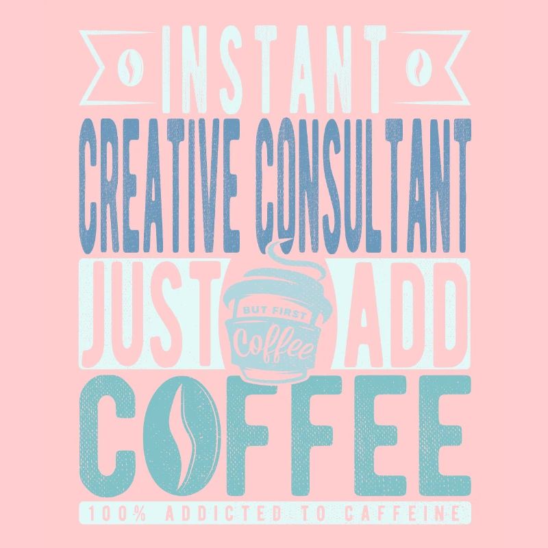 Consultant créatif instantané Il suffit d’ajouter du café