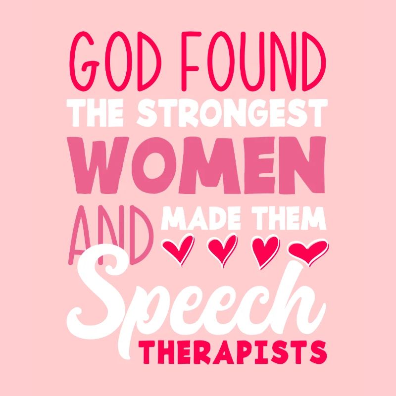 Speech therapist, speech therapist, speech therapist