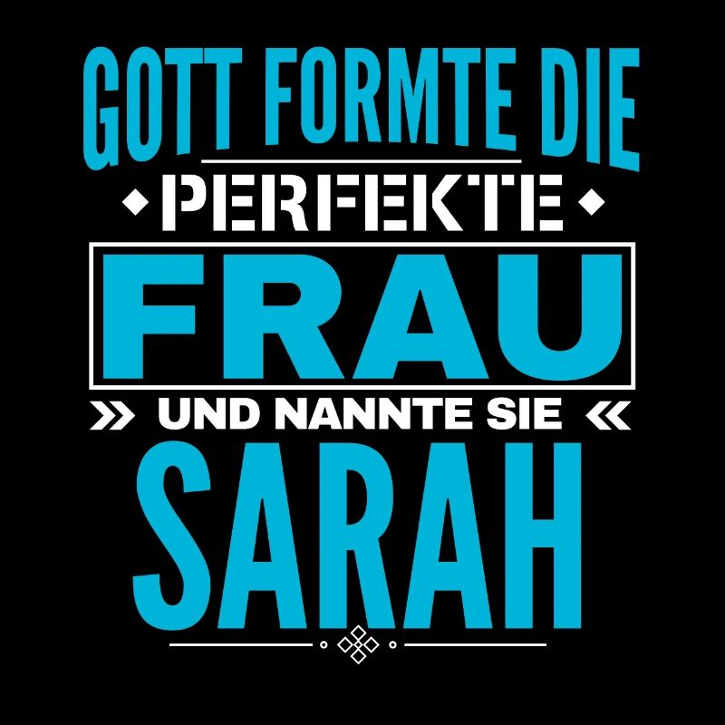 Conception du nom de Sarah