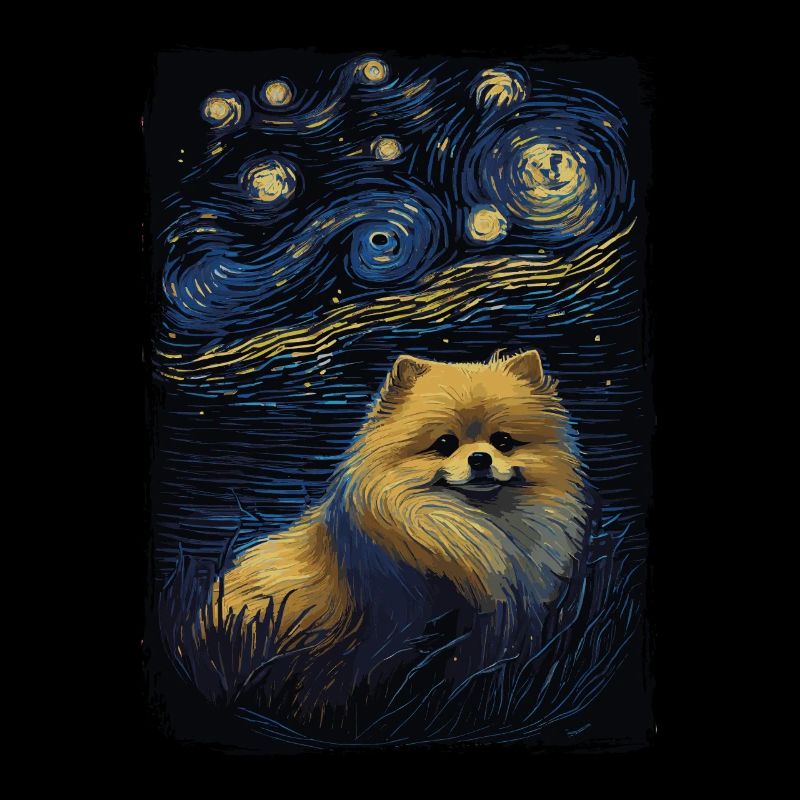 Zwergspitz Starry Night