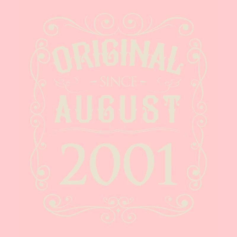 Vintage - Original since August 2001 Geburtstag