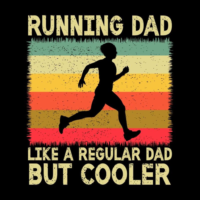 Running Dad Marathon Runner Trainer Marathoner