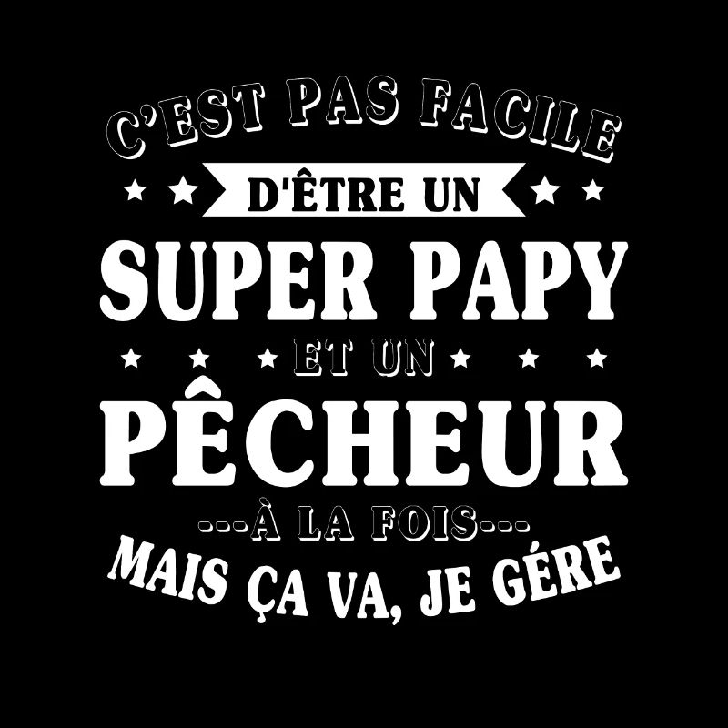 Super Papy et Pêcheur Cadeau
