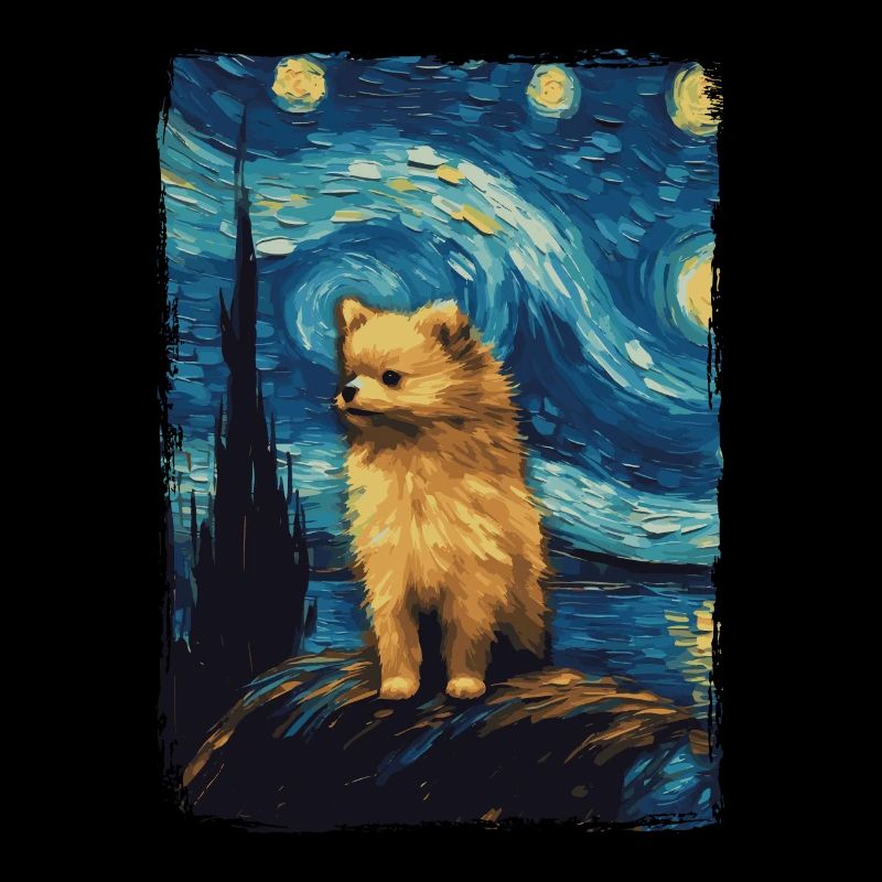 Zwergspitz Starry Night