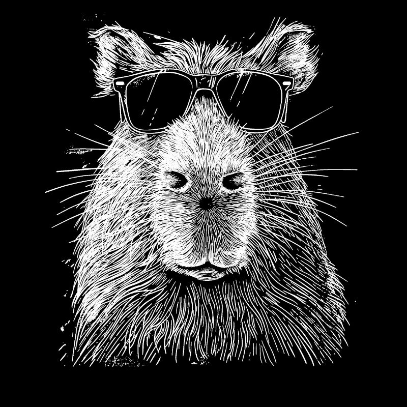 Capybara Funny Gift