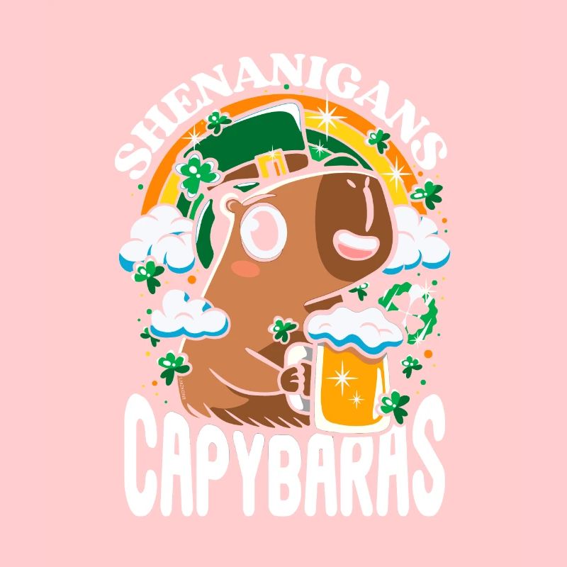 Saint Patrick - Shenanigans capybaras