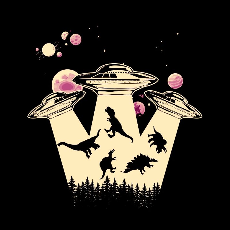 Alien Dinosaur UFO Abduction