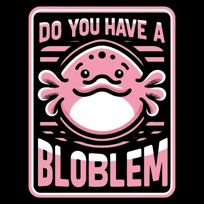 Blobfish Poisson Drôle Blob Blobby Blob Poisson