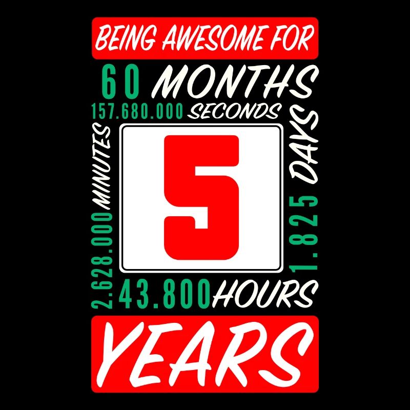 Enfants 5 Ans Anniversaire Mois Heures